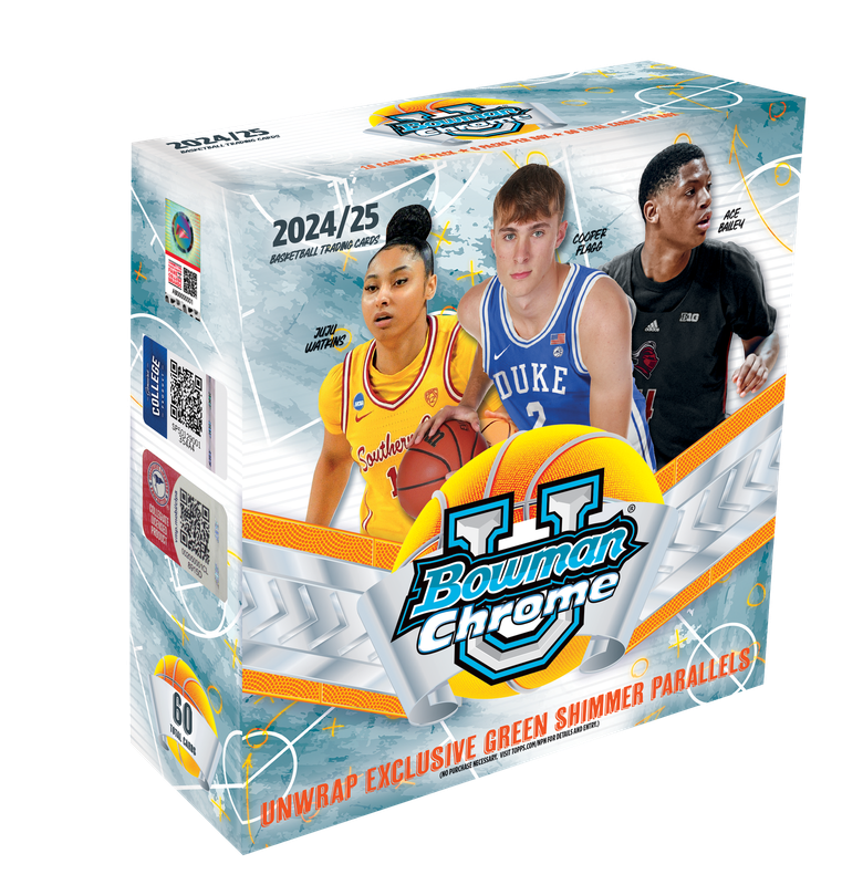 2024/25 Bowman University Chrome Basketball Mega Box