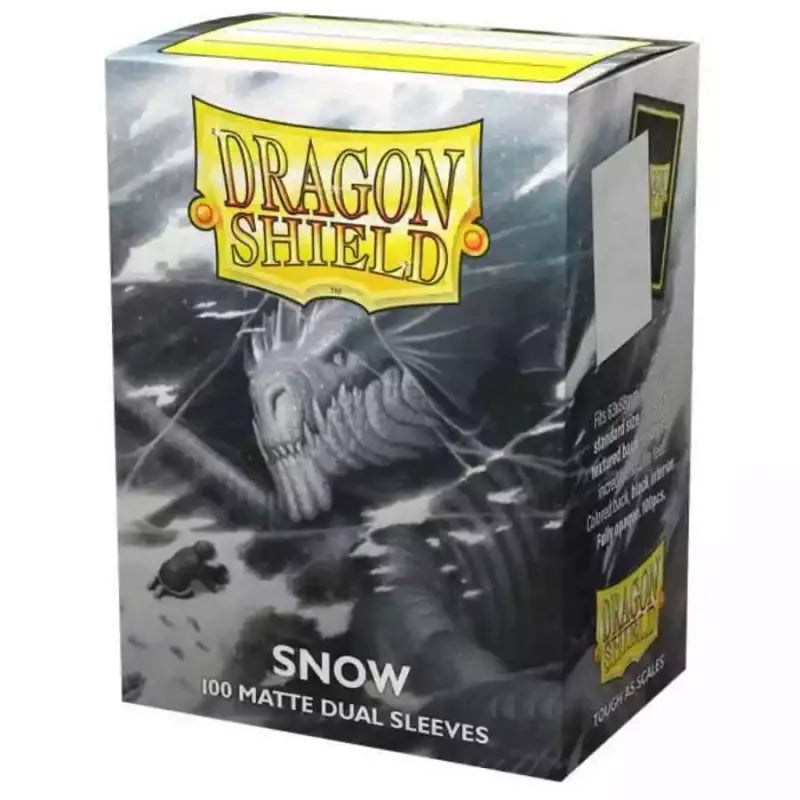 Dragon Shield Sleeves Matte Dual (Snow)