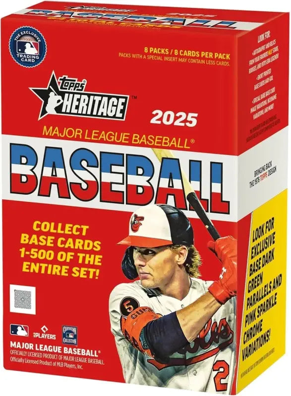 2025 Topps Heritage Baseball Blaster Box