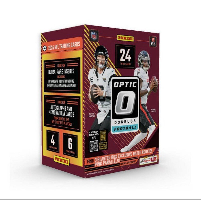 2024 Panini Donruss Optic Football Blaster Box (Pink Parallel)