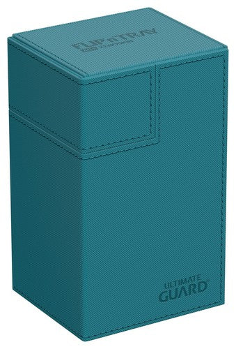 Ultimate Guard : Flip N Tray Xenoskin 80+ Deckbox - Petrol