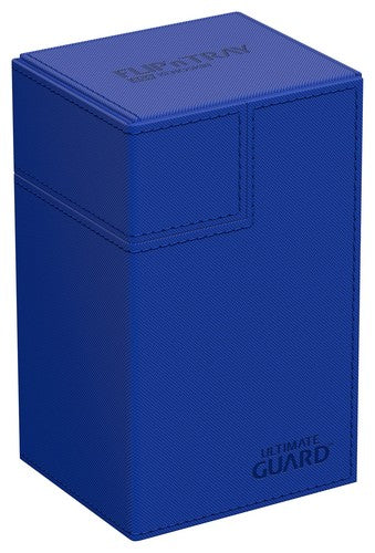 Ultimate Guard : Flip N Tray Xenoskin 80+ Deckbox - Blue