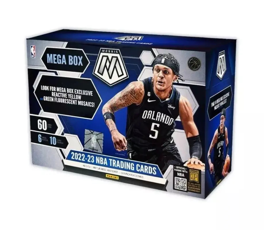 2022/23 Panini Mosaic Basketball Mega Box (Yellow &amp; Green Mosaics!)