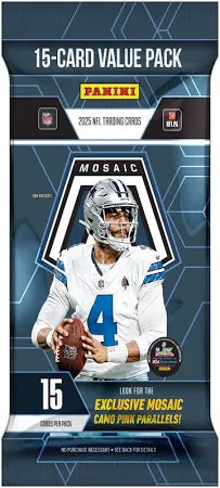 2025 Panini Mosaic Football Fat Pack (SALE)