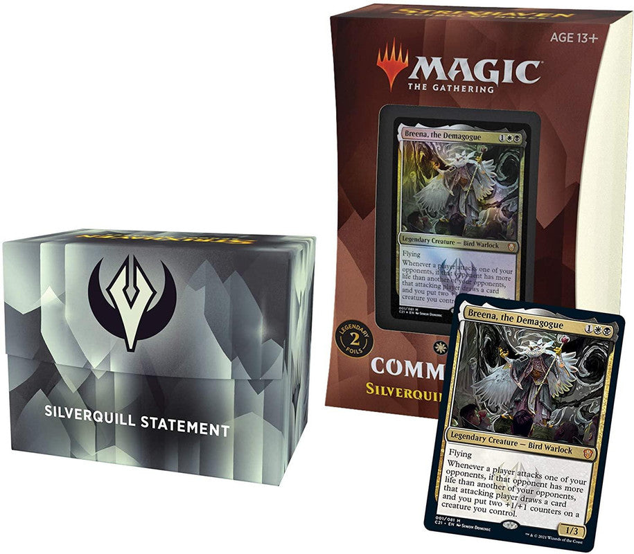 Magic the Gathering: Strixhaven Silverquill Statement Commander Deck