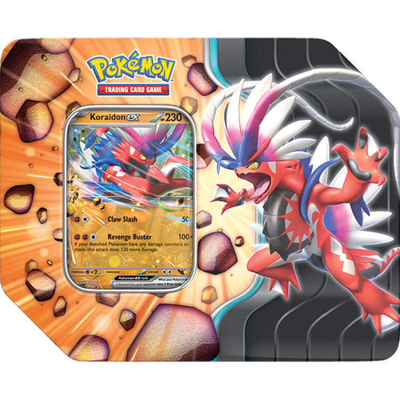 Pokemon Sword and Shield: Slashing Tin Legends (Koraidon Ex)