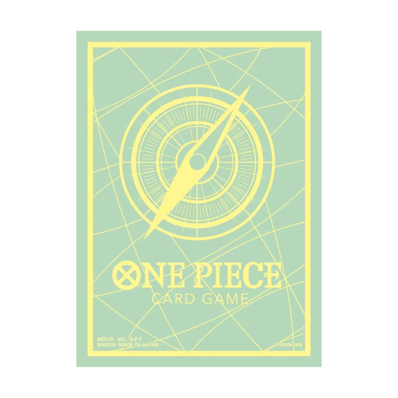 One Piece TCG: Official Sleeves Set 9 - Standard Mint Green and Lemon