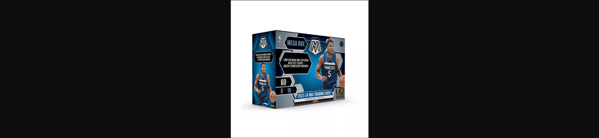 2023/24 Panini Mosaic Basketball Mega Box (Yellow and Green Mosaics!)