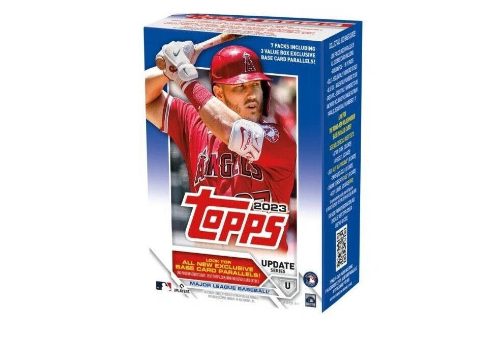a Topps Update baseball box