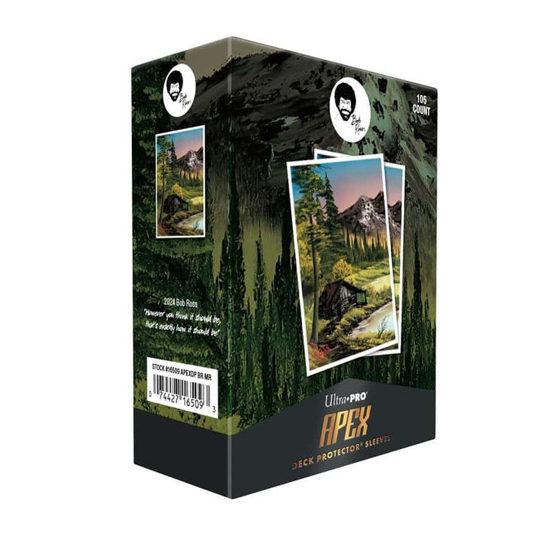 Ultra Pro: Apex Sleeves - Bob Ross Mountain Retreat