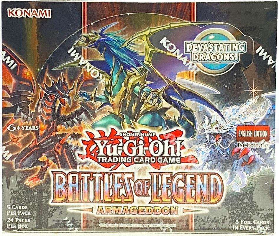 Yu-Gi-Oh!: Battles of Legend: Armageddon Booster Box (1st Edition)