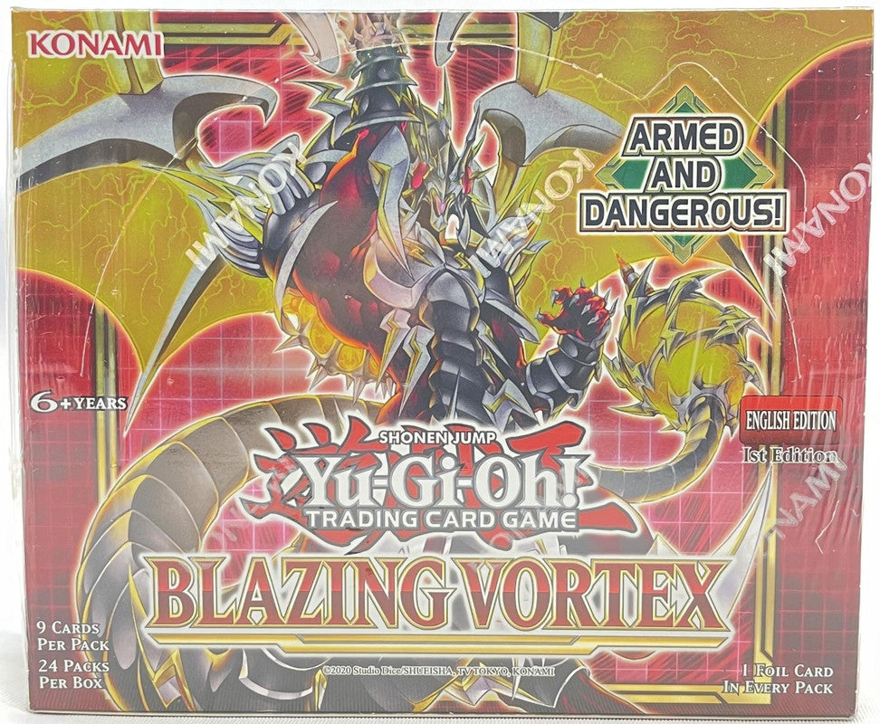 Yu-Gi-Oh Blazing Vortex Booster Box