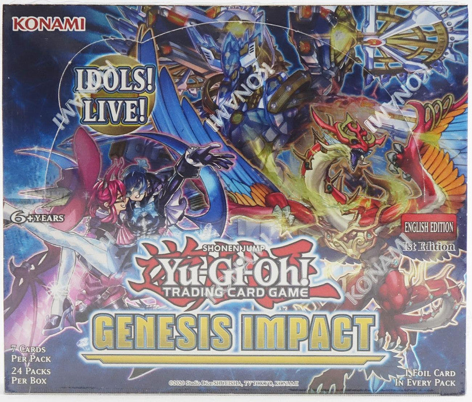Yu-Gi-Oh!: Genesis Impact Booster Box [1st Edition]