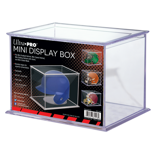 Ultra Pro Mini Helmet & Figurines Display Case